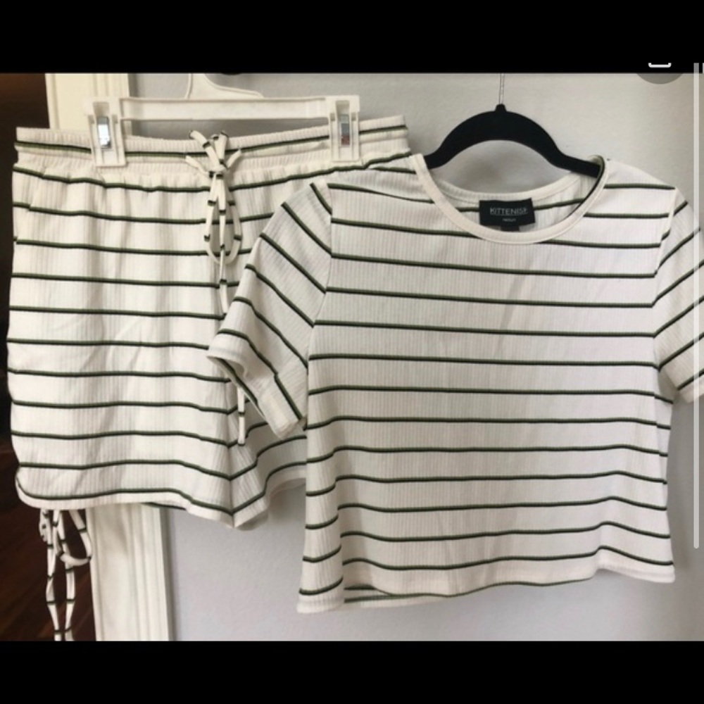 Kittenish matching set